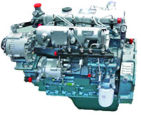 Motor para cosechadora agrícola China Yuchai con escape SCR, serie YC6A, 7,255 L, 150 kW