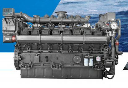 YC16VCX4000L-C20, motor marino, 4000 HP/1500 rpm/2940 kW