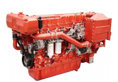 Yc6K520L-C20. Motor diésel marino chino, 520 HP, 1800 rpm, refrigerado por agua