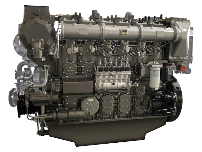 Motor marino Yuchai de alto rendimiento de China para una potencia náutica fiable, serie Yc6cl