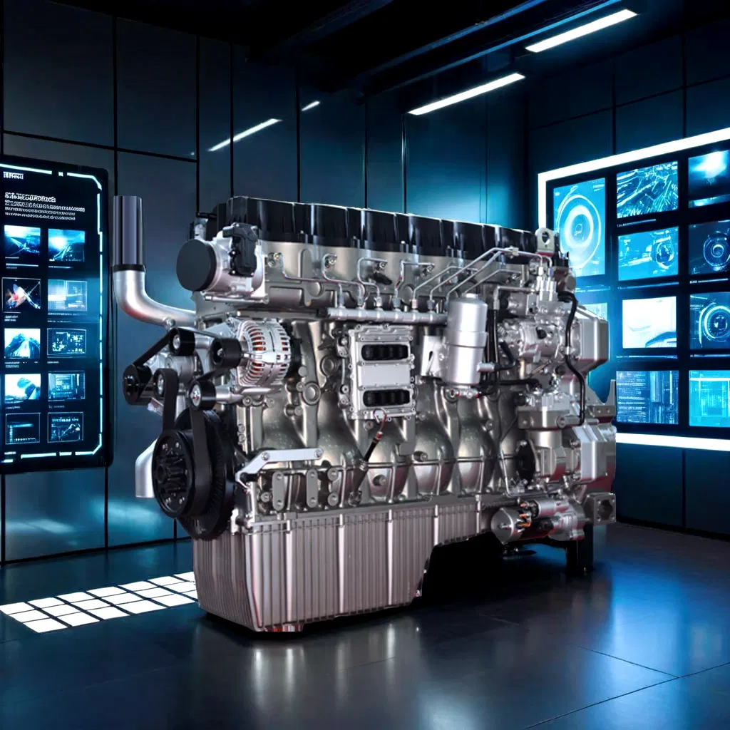 Motor diésel Yuchai YCK11-60 de bajo consumo para uso industrial