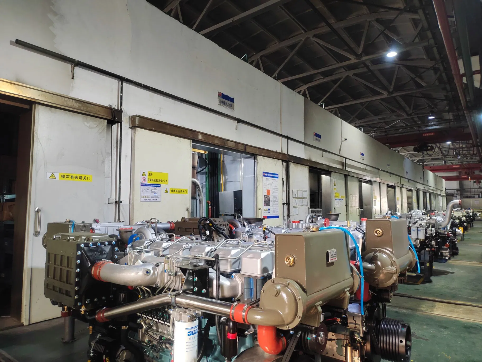 Motor marino Yuchai, YC6T540C, 1800 rpm, 540 CV, bomba mecánica de inyección de combustible