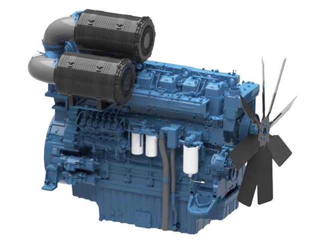 Motor diésel Yuchai de China, serie YCK11, rango de potencia de 430~460 HP