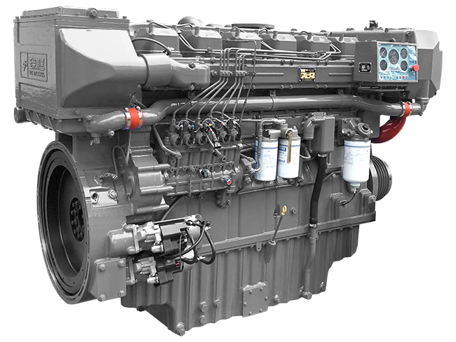 Motor marino Yuchai Yc6cl eficiente de 960/1035/1135/1200 HP, 1000 rpm