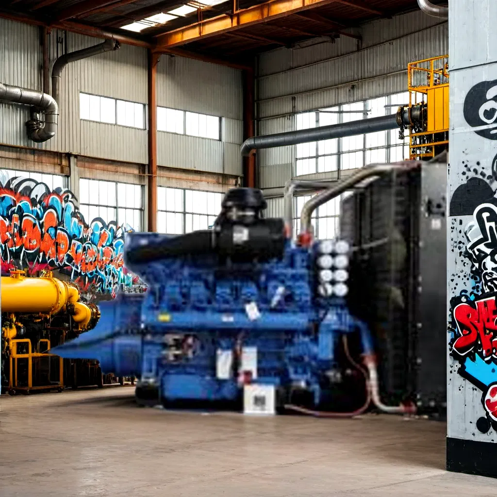 Grupo electrógeno potente China Yuchai YC12VTID de 1000 kVA a 1500 kVA