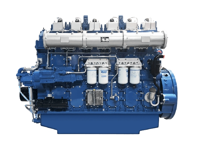 Motor diésel Yuchai de alto rendimiento de China para aplicaciones de maquinaria pesada serie YC6C