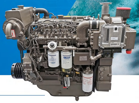 Ycd4V33c6-75, 50 kW/1500 rpm/68 HP, motor diésel para yates