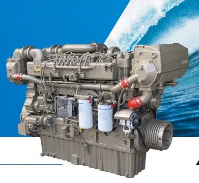 Motor marino China Yuchai Yc6td540L-C20, 396 kW/1350 rpm/540 HP