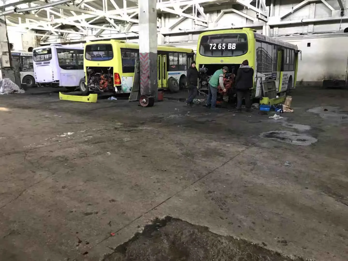 Ganó la licitación del proyecto de reemplazo de motores para la Compañía de Autobuses de Bishkek